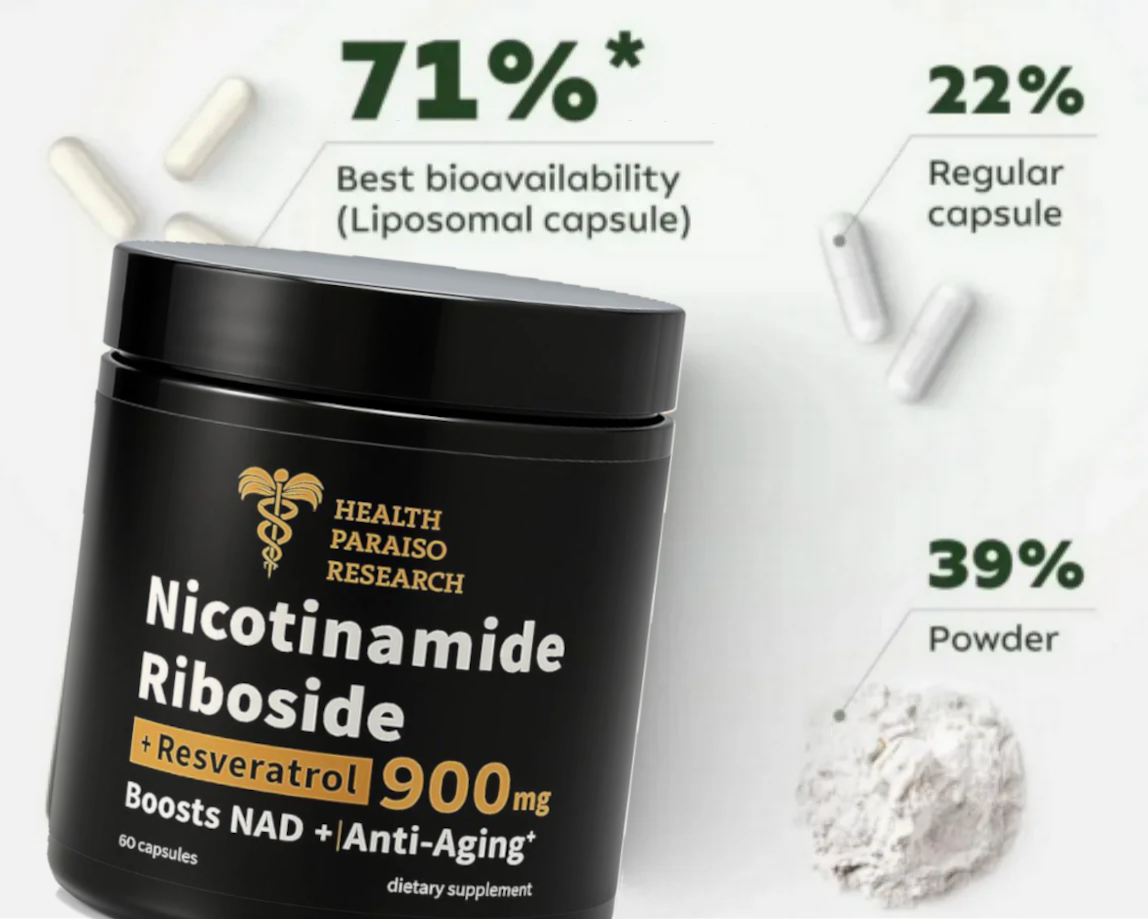 Regenerador celular Life Extension NAD+ y Resveratrol Elite, nicotinamida ribósido, trans-resveratrol, quercetina, fisetina, para longevidad, energía y estrés oxidativo, el Verdad potenciador de NAD+ Health Paraiso Research